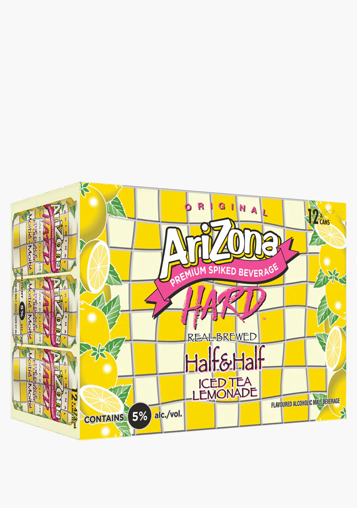 AriZona Half & Half Hard Iced Tea - 12x355ML – Willow Park