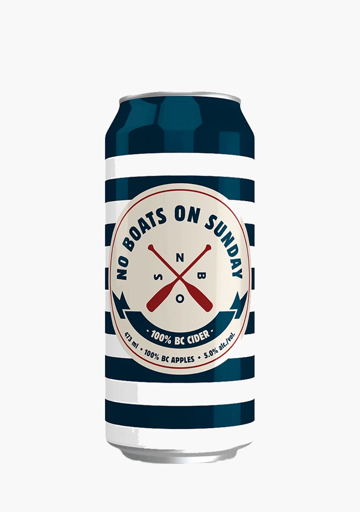 No Boats on Sunday Cider - 4 x 473ML – Willow Park Wines