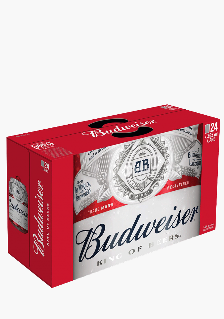 Budweiser Cans - 24x355ML – Willow Park Wines & Spirits Saskatchewan