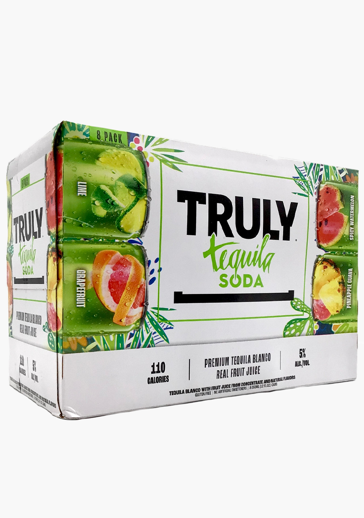 Truly Tequila Soda Mix Pack - 8x355ML