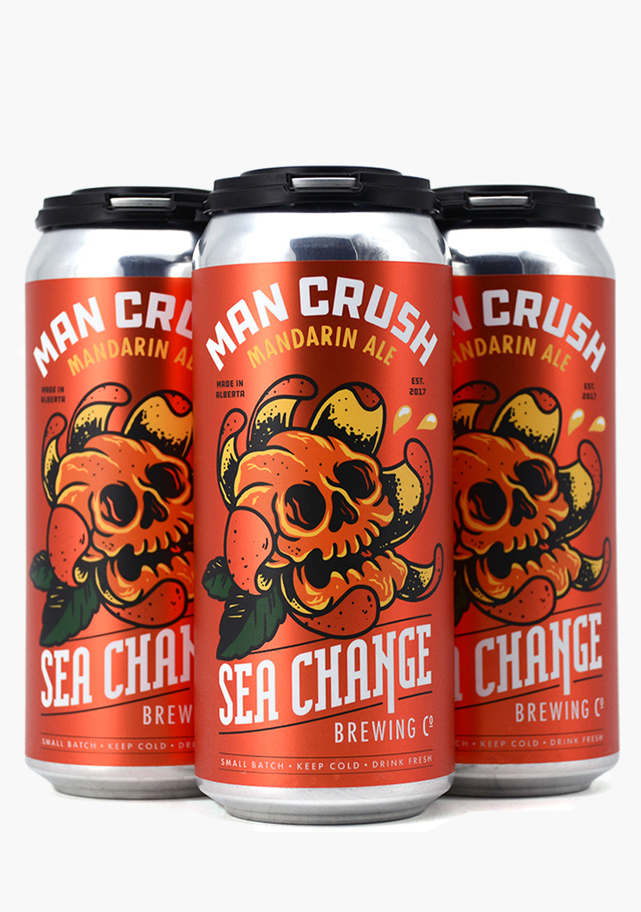 Sea Change Man Crush Mandarin Ale - 4x473ML