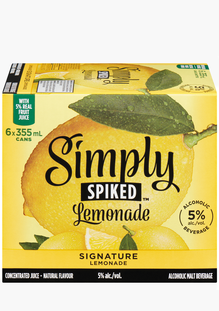 Simply Spiked Lemonade - 6x355ML