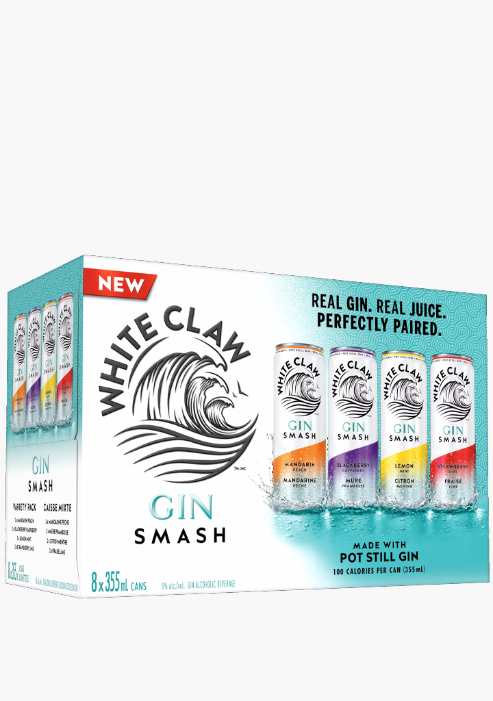White Claw Gin Smash Mixer - 8x355ML