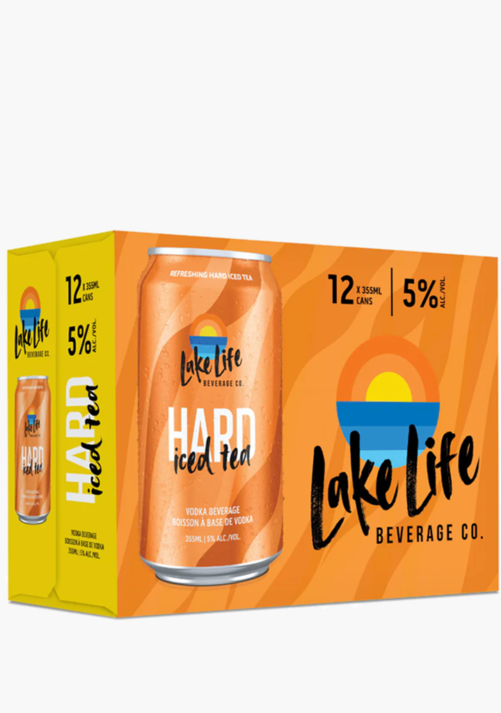 Lake Life Hard Ice Tea - 12x355ML