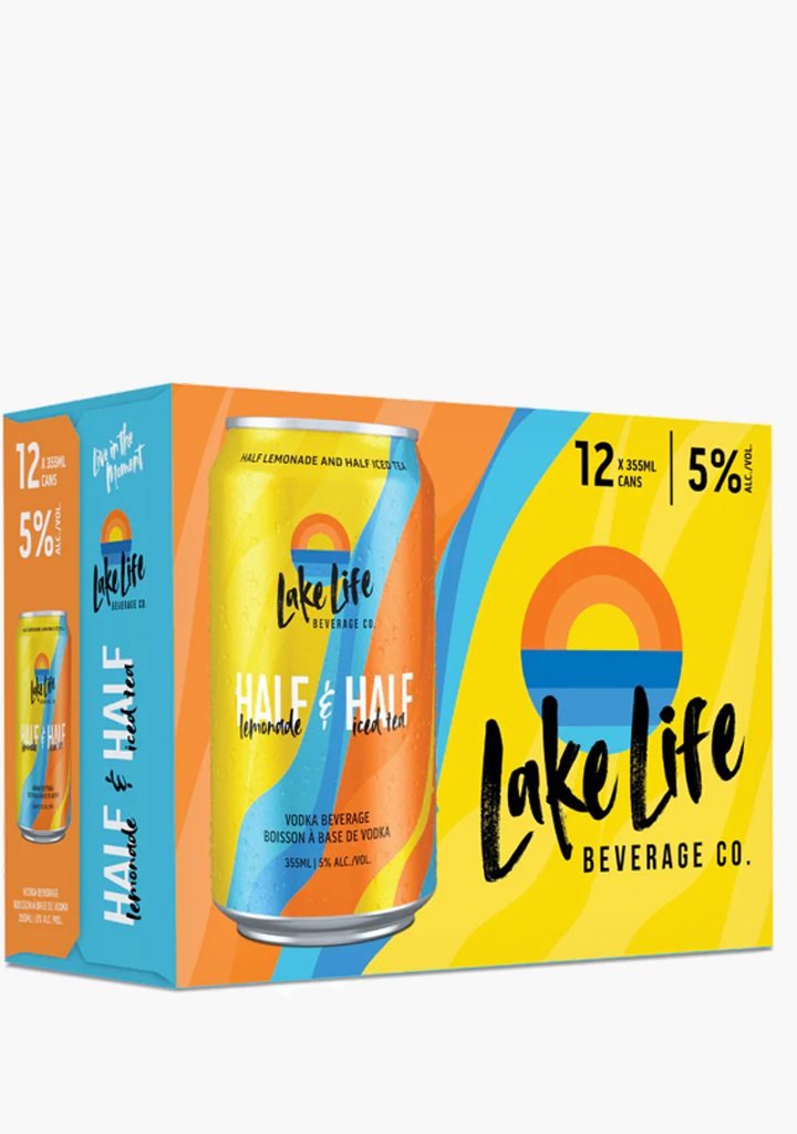 Lake Life Half & Half - 12x355ML