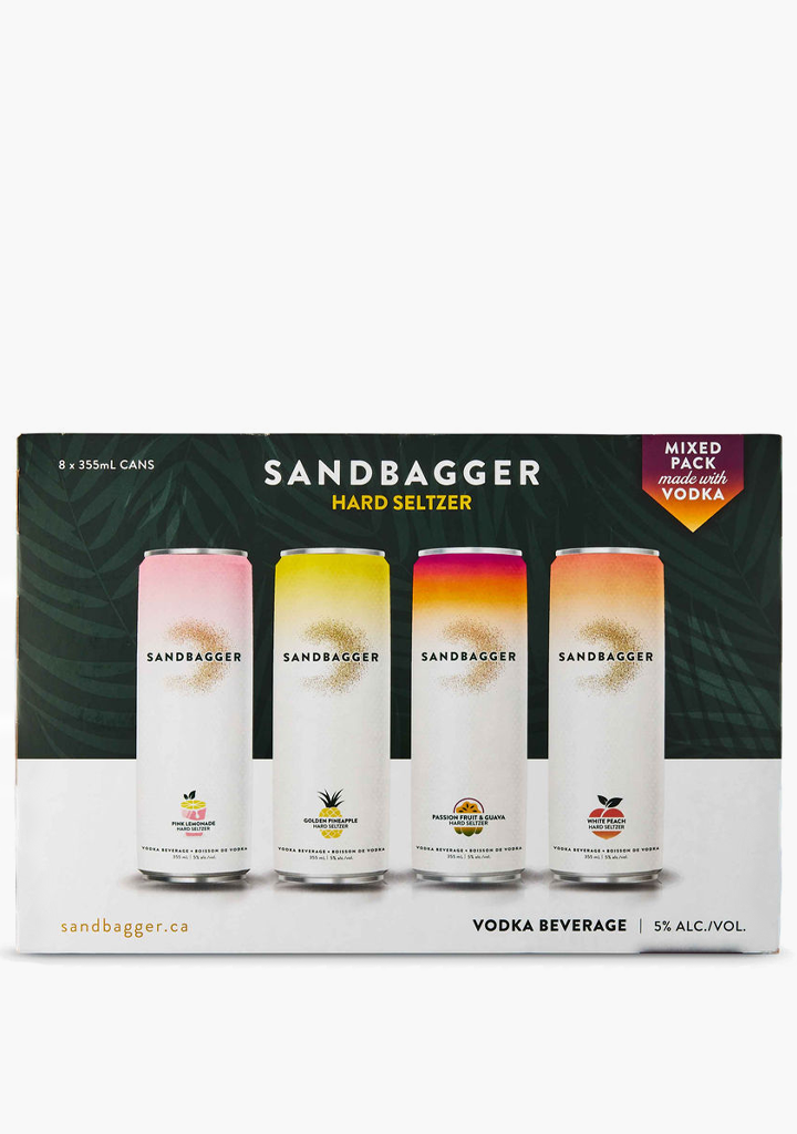 Sandbagger Vodka SeltzerMixed Pack - 8x355ML