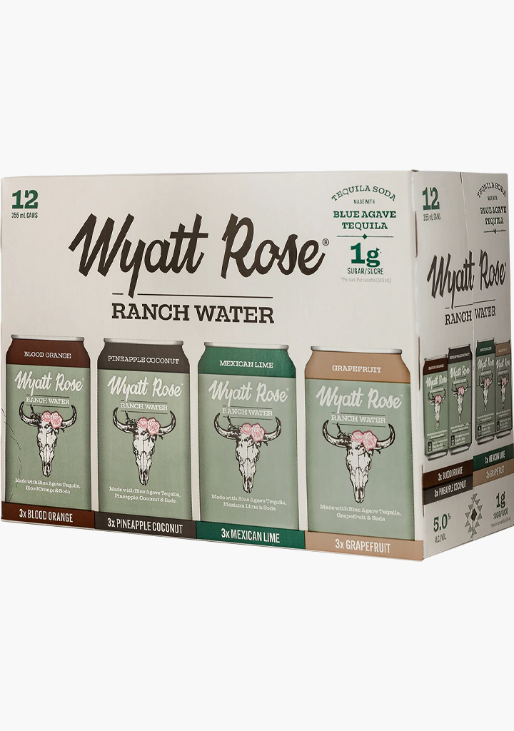 Wyatt Rose Ranch Water Mix Pack - 12x355mL – Willow Park Wines ...