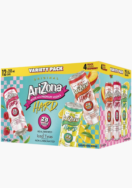 T's Works　ストラクチャルフレア　２色各５５ml AriZona Hard Iced Teas 2g Sugar Variety Pack - 12x355mL – Willow
