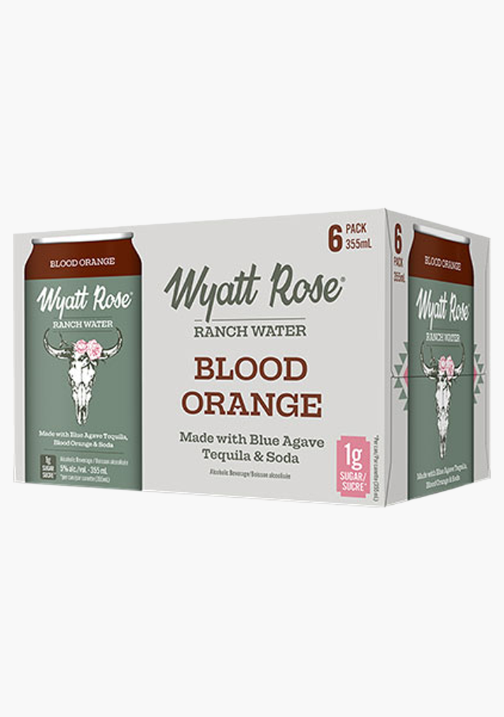 Wyatt Rose Ranch Water Blood Orange - 6x355mL – Willow Park Wines ...
