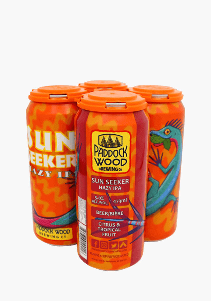 Paddock Wood Sun Seeker Hazy IPA - 4x473ML – Willow Park Wines ...