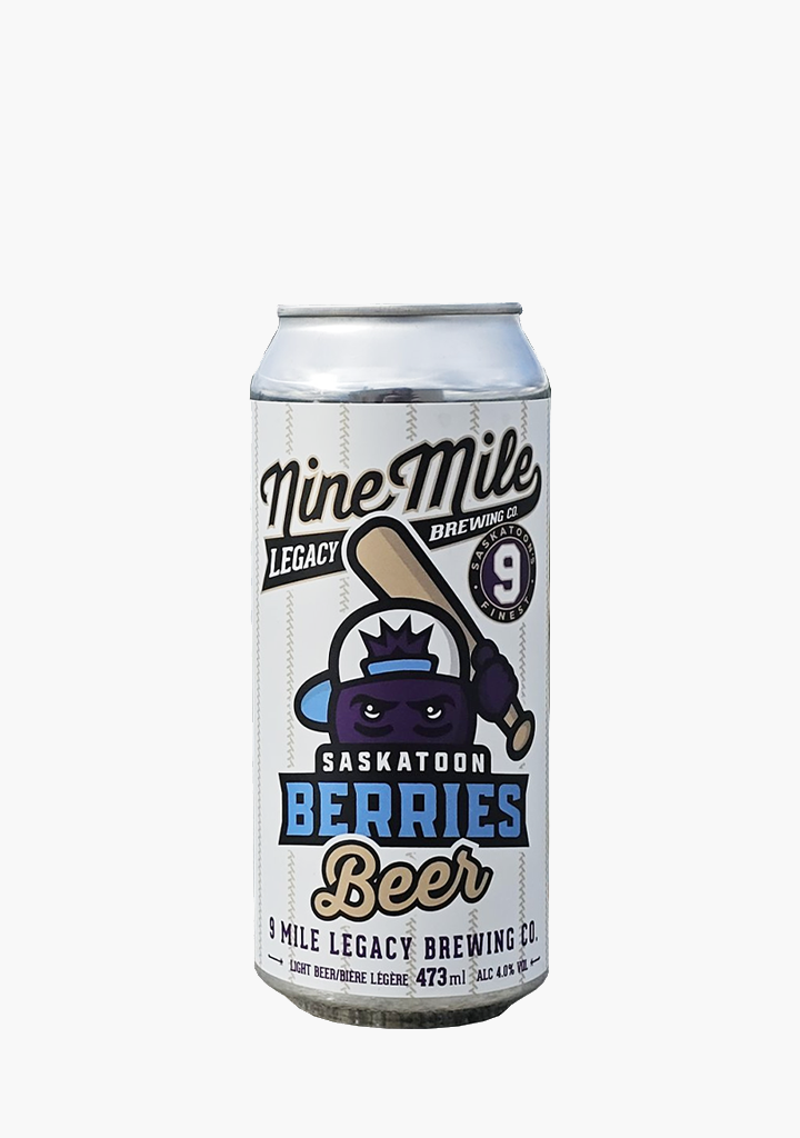 9 Mile Saskatoon Berries Lager - 4x473ML