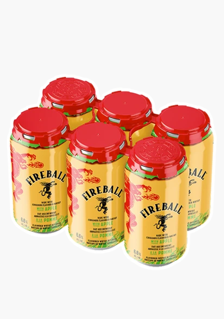 Fireball Apple Cinnamon - 6x355ML
