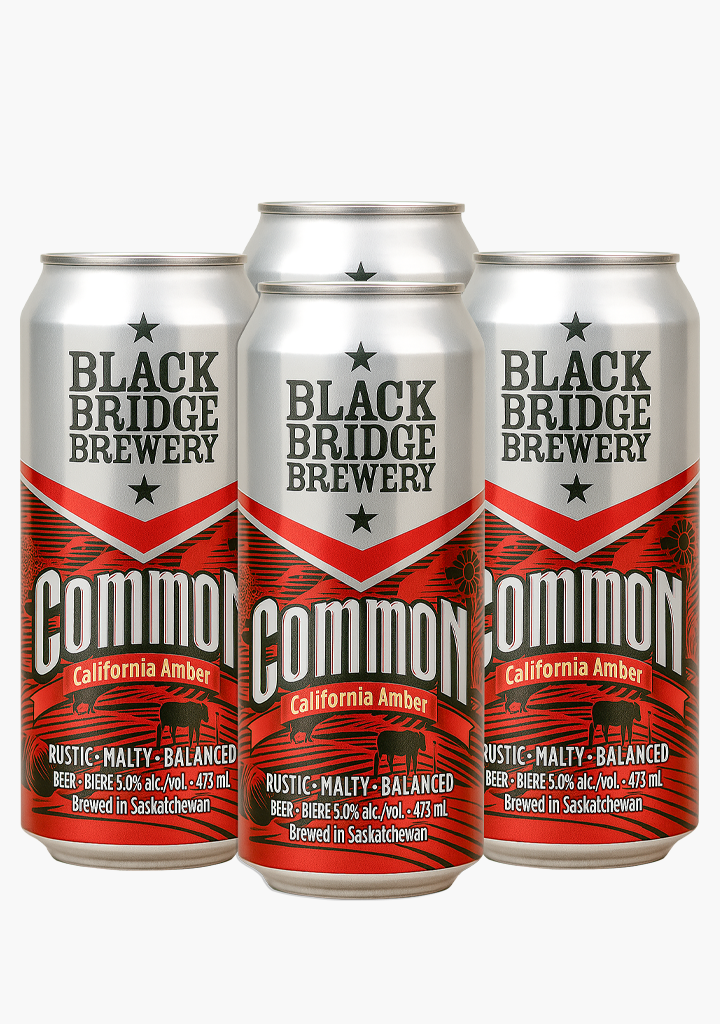 Black Bridge Common Amber - 4x473ML