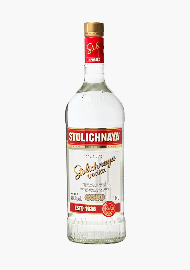 Stolichnaya Premium Vodka - 1.75L
