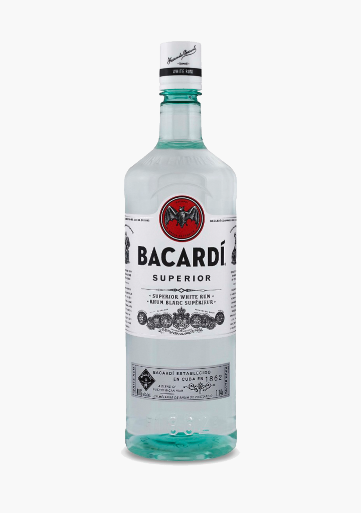 Bacardi White Rum (PET) - 1140ML