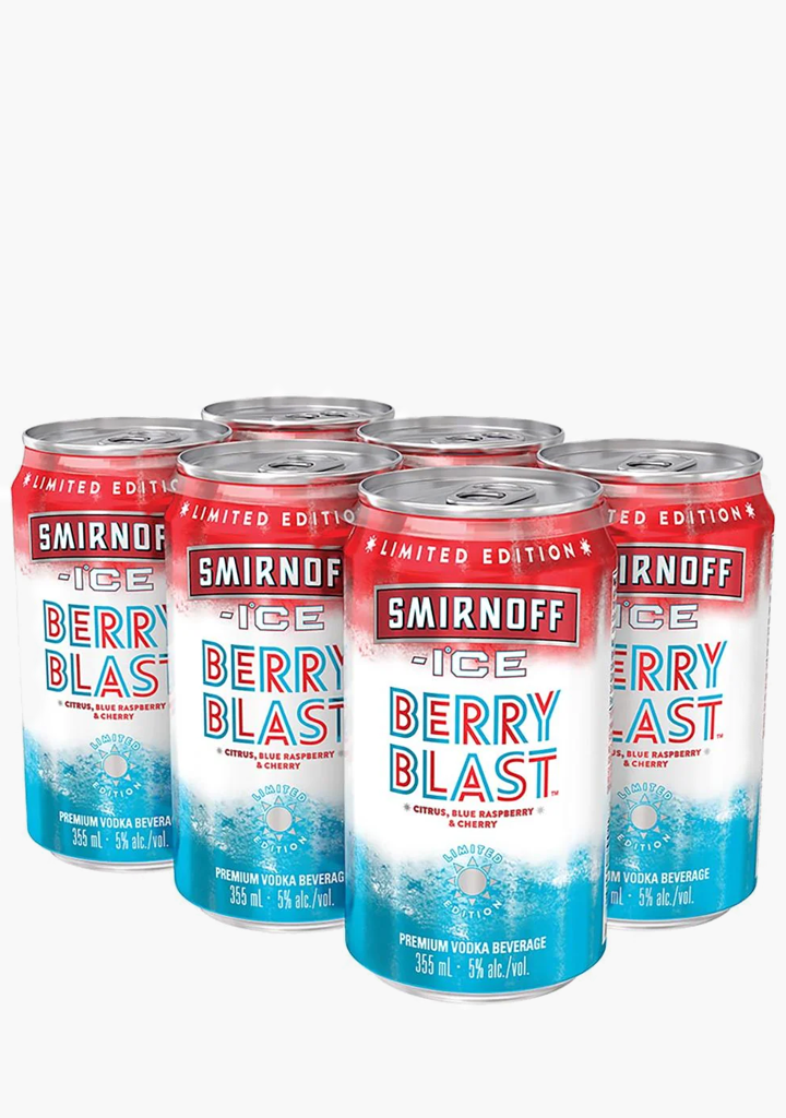 Smirnoff Ice Berry Blast - 6x355ML