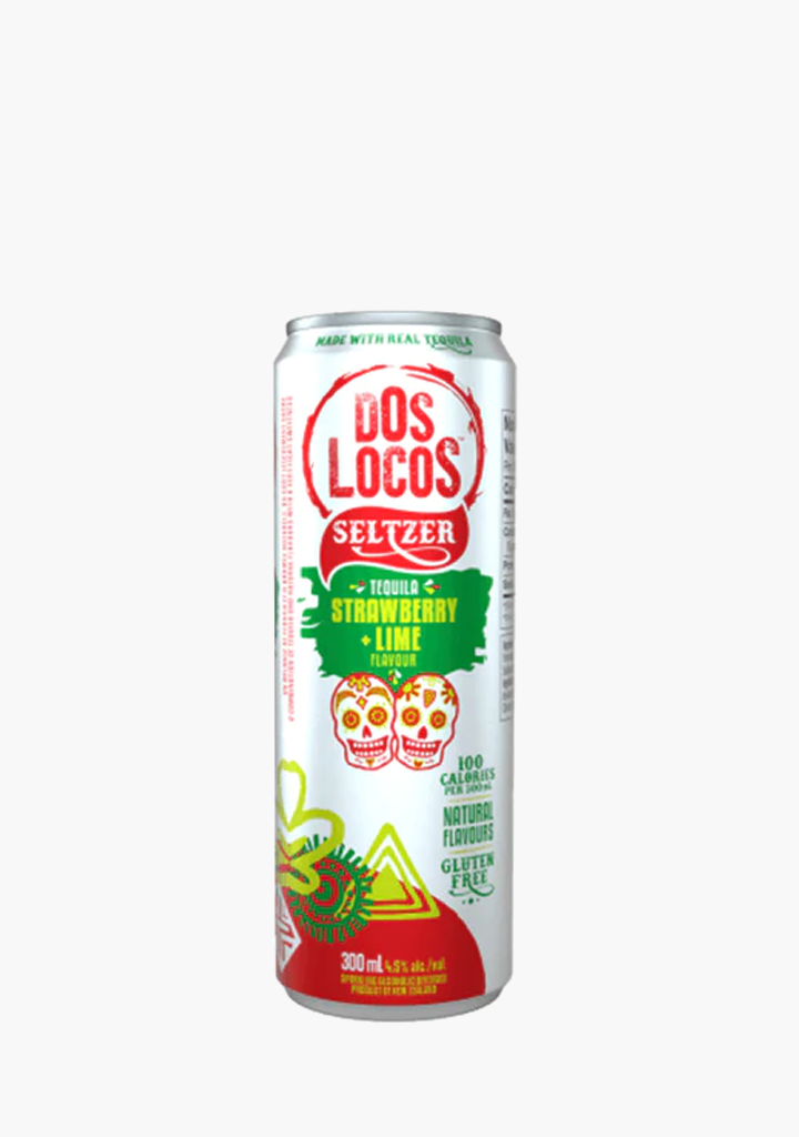 Dos Locos Strawberry Lime - 4x300ML