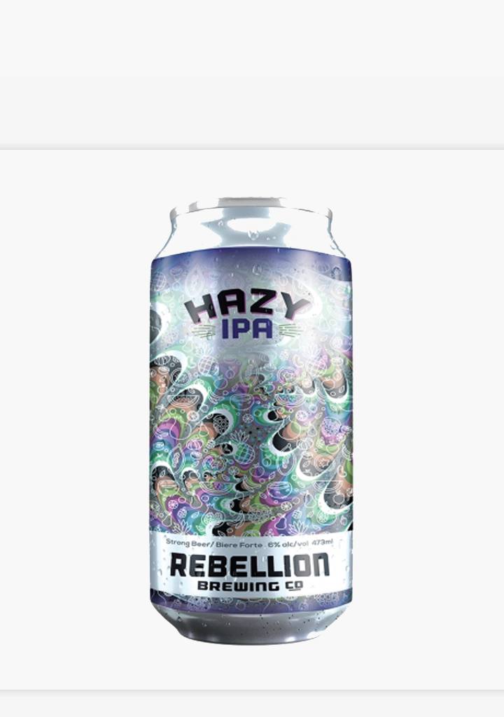 Rebellion Hazy IPA - 4 x 473ML