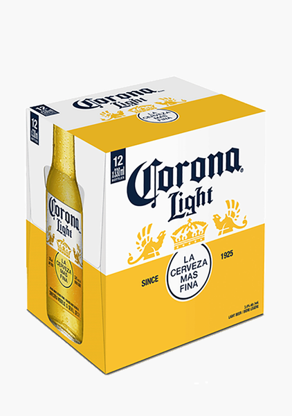 Corona Light Cans - 12x355ML – Willow Park Wines & Spirits