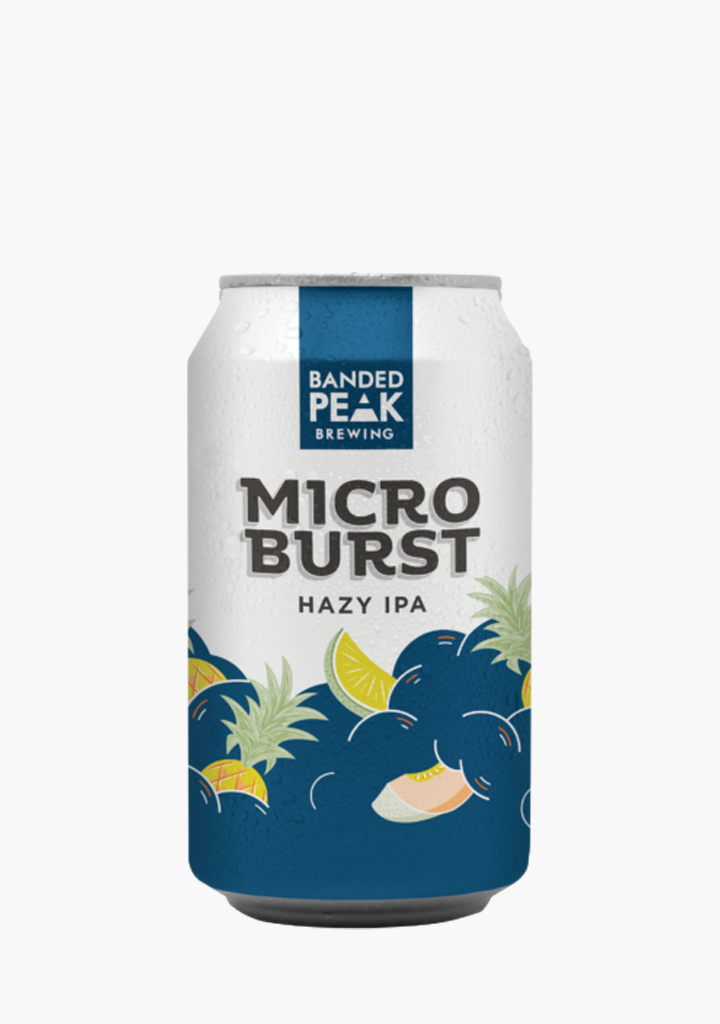 Banded Peak Microburst Hazy IPA - 12x355ML