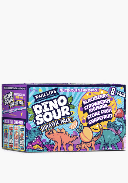 Phillips 'DinoSour' Jurassic Pack - 8x473mL – Willow Park Wines