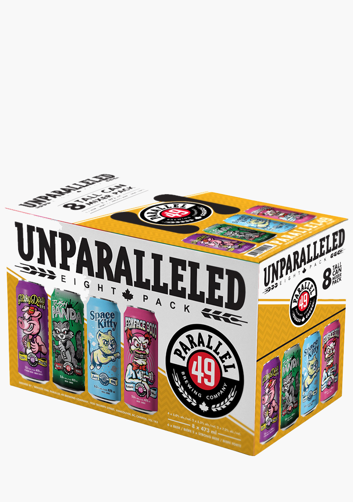 Parallel 49 Unparalleled Mixed Pack - 8x473ML