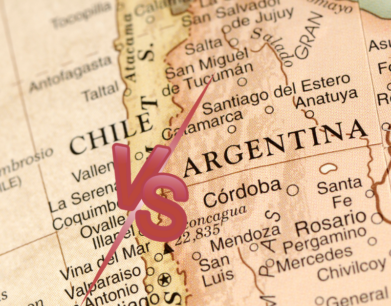 Argentina vs Chile: A Contrast in Grapes, Styles, and History