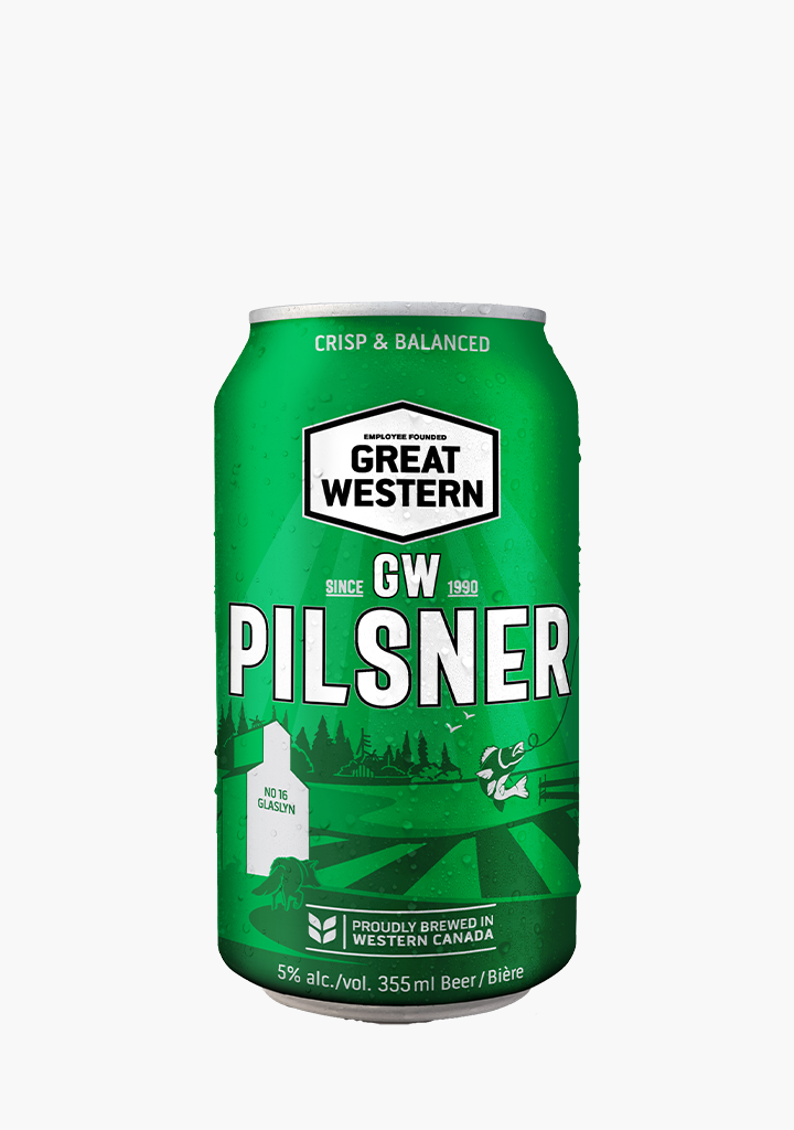 Great Western Pilsner Cans - 18x355ML