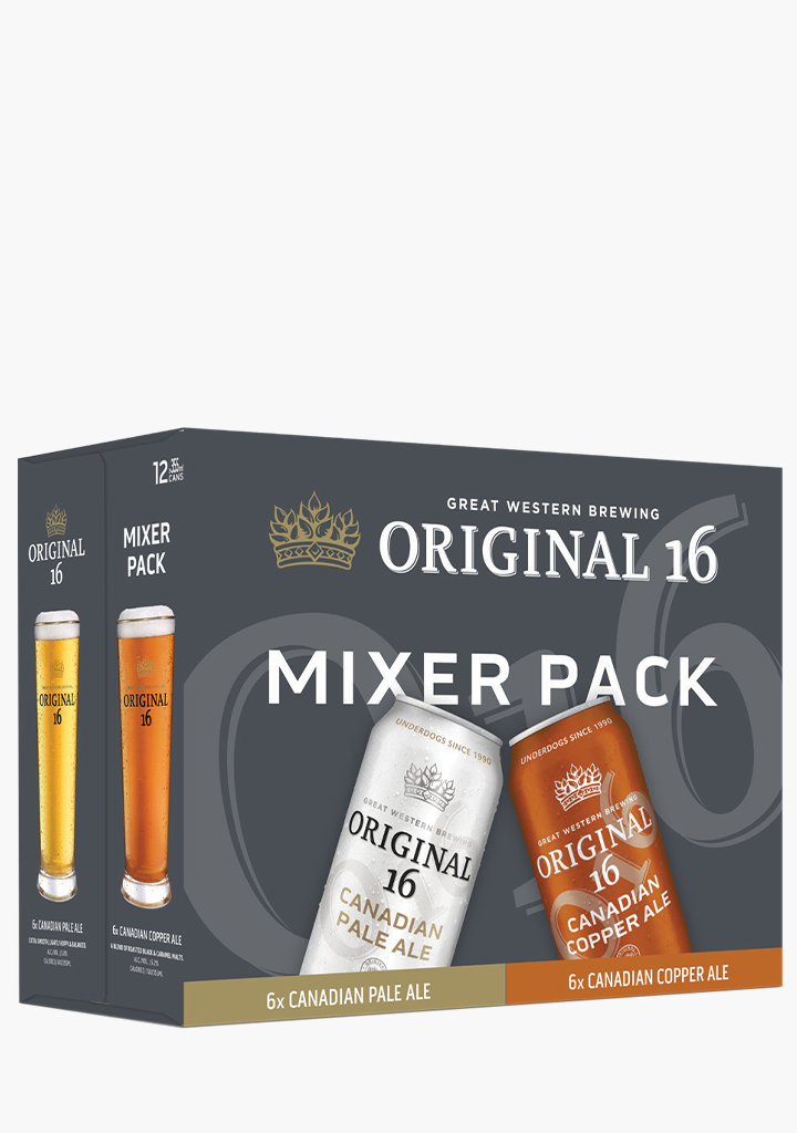 Original 16 Mixer Pack - 12 x 355ML