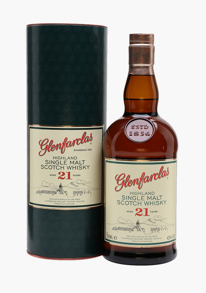 Glenfarclas 21 Year Old Highland Single Malt Scotch Whisky