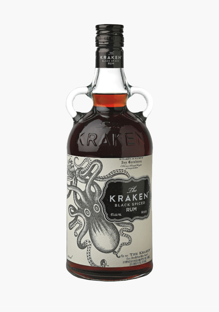 The Kraken Black Spiced Rum-Spirits