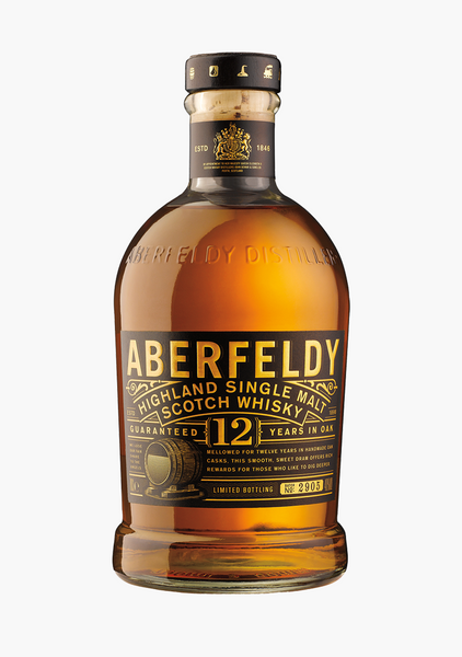 Aberfeldy 12 Year Old Highland Single Malt Scotch Whisky – Willow