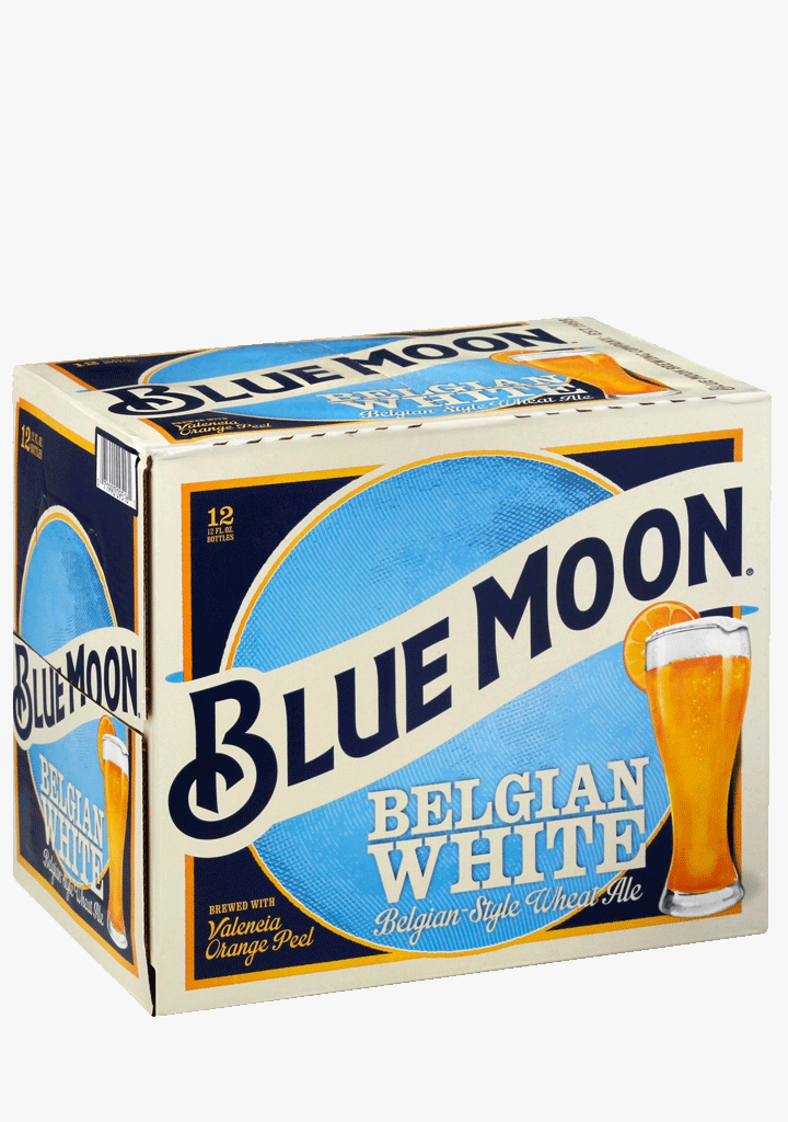 Blue Moon Wheat Ale Bottles - 12x341ML – Willow Park Wines & Spirits ...