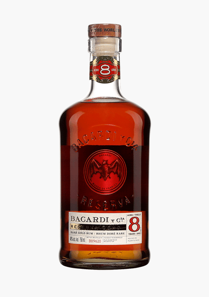 Bacardi 8 Year Old Reserva Rum – Willow Park Wines & Spirits