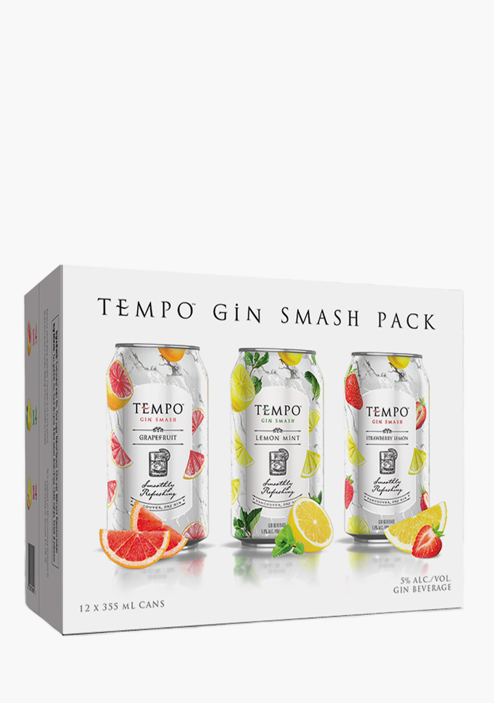 Tempo Gin Smash Pack - 12x355ML