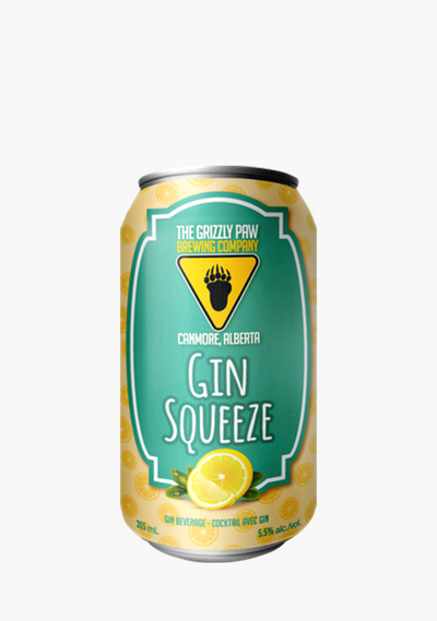 Grizzly Paw Gin Squeeze - 4 x 355 ML-Coolers
