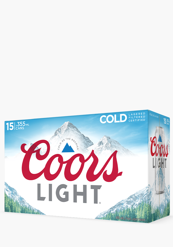 Coors Light - 15 x 355ML