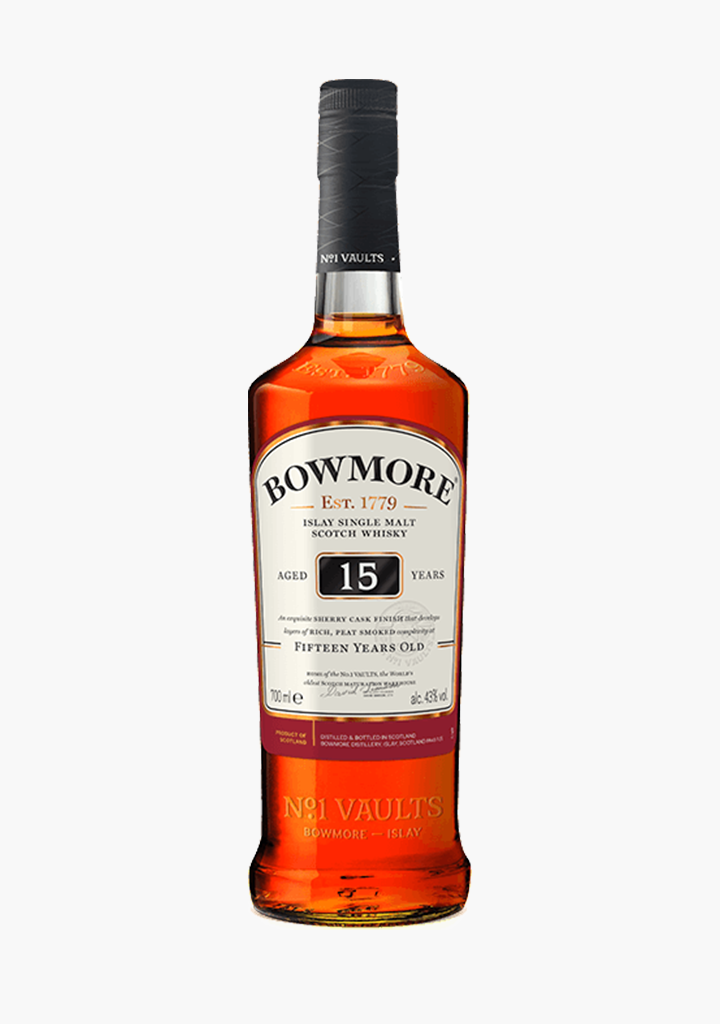 Bowmore 15 Year Old-Spirits